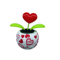 Gadgets Swinging  Car Decorating Plants Electric Toys Car Dashboard Ornaments Solar Powered Flower Swinging Dancing Flower