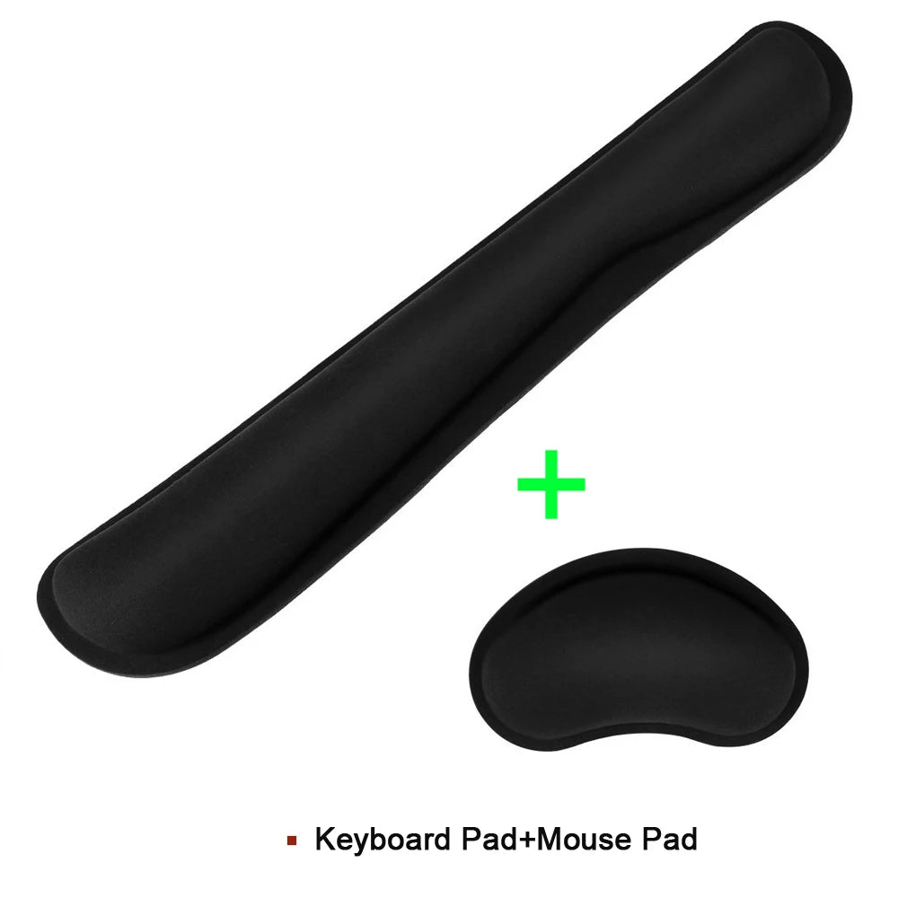 RAKOON Mouse Pad with  Wrist Rest Non-Slip Base Wrist Rest Pad Ergonomic Mousepad for Typist Office Gaming PC Laptop